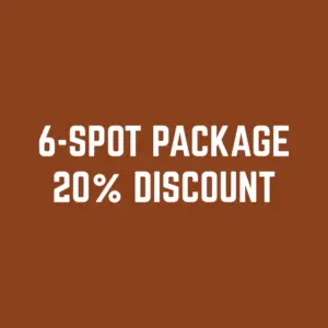 LEARN TO RIDE COURSE [6-SPOT PACKAGE] W/ BIKE & GEAR RENTAL